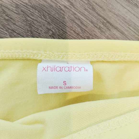 Xhilaratio bikini bathing suit bottom yellow small - Picture 4 of 4